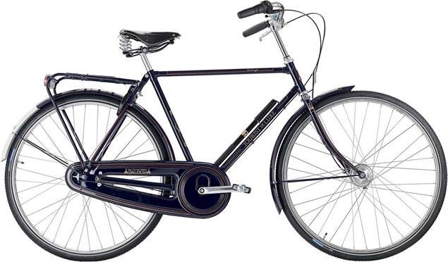 Raleigh Tourist de Luxe Klassisk Cykel 3g m. Guld/Rød - Herrecykler - Vélo