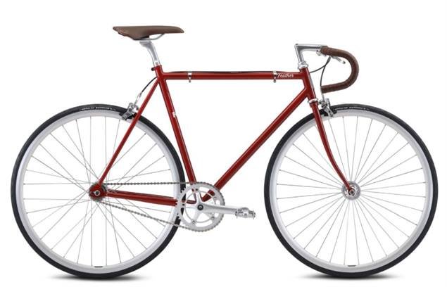 svært teori lastbil Fuji Bikes Feather Singlespeed Rød Mursten - Herrecykler - Vélo 94
