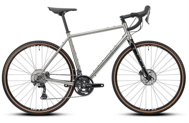 magi jurist Skraldespand Genesis Croix De Fer Titanium Unisex Allround-cykel Sølv - Gravel & Cross -  Vélo 94